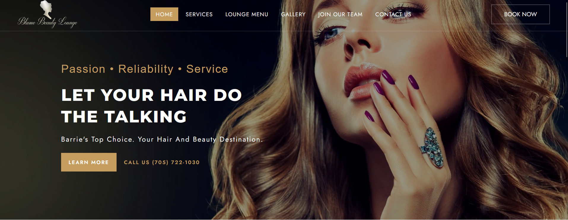 S & A Spa and Beauty Salon Banner